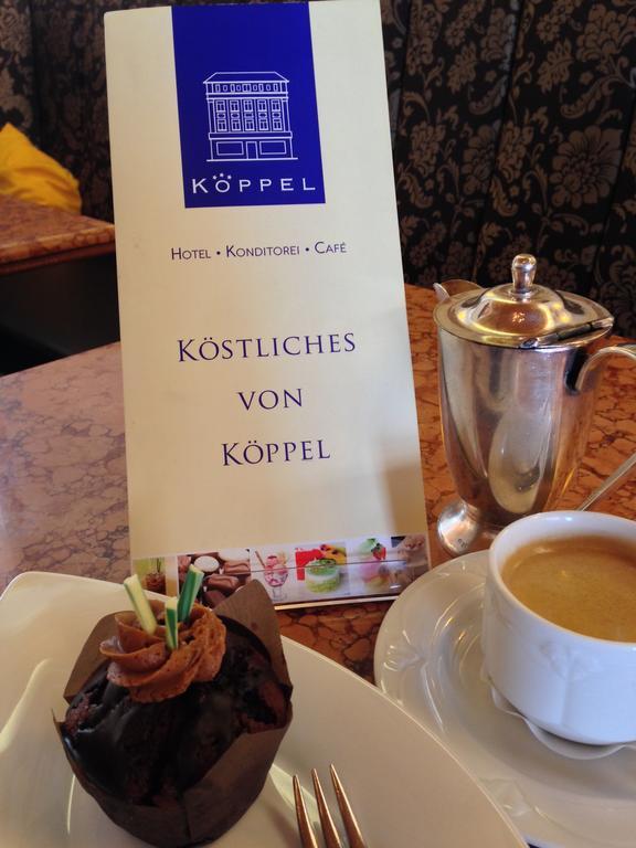 Hotel Cafe Konditorei Koeppel Бинген-на-Рейне Экстерьер фото